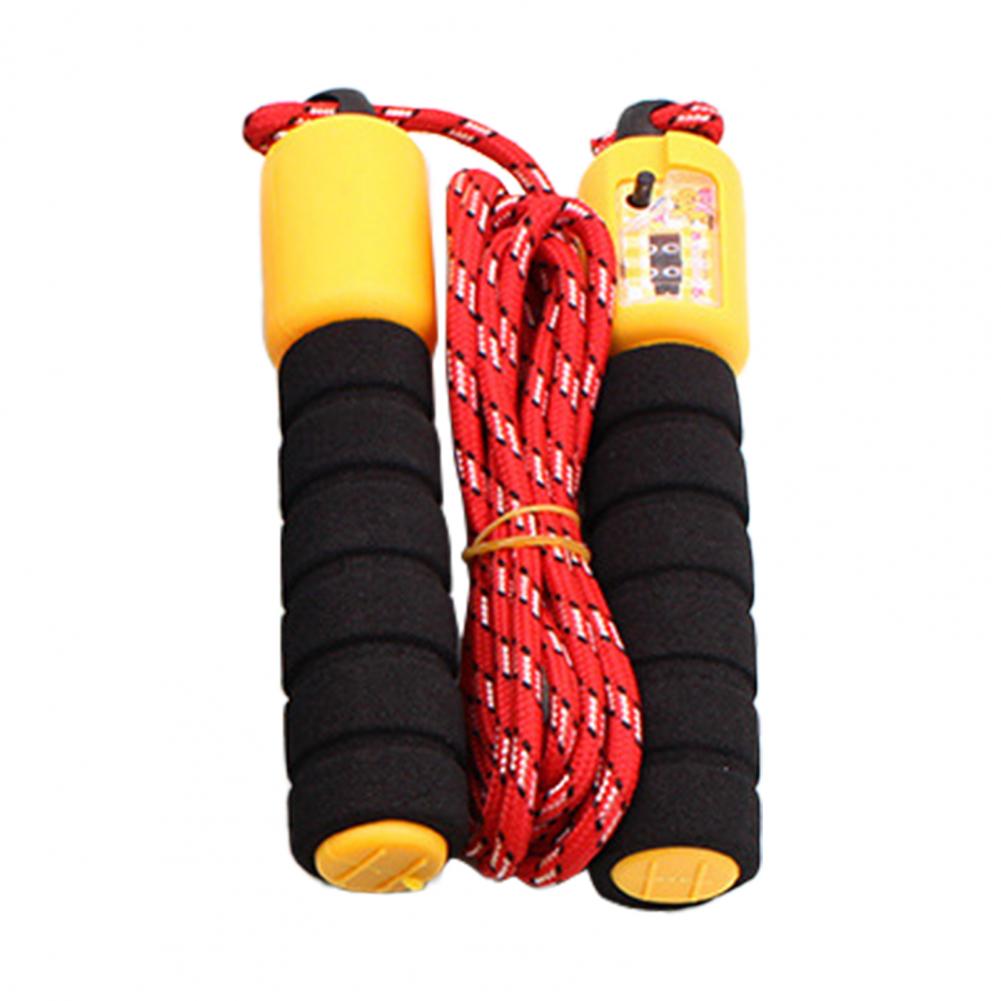 Adjustable Jump RopeCounter Foam Padded Handle Spo..